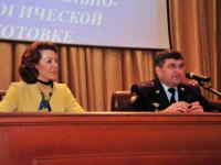 Вероника Крашенинникова посетила Московский университет МВД России имени В. Я. Кикотя и выступила перед профессорско-преподавательским составом Университета