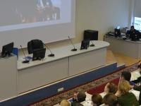 Вероника Крашенинникова рассказала о «цветных революциях» курсантам и слушателям Военного университета