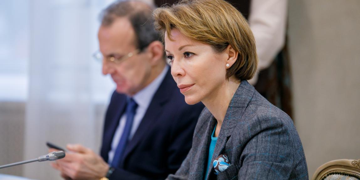 Заместитель председателя Комиссии по развитию общественной дипломатии Вероника Крашенинникова