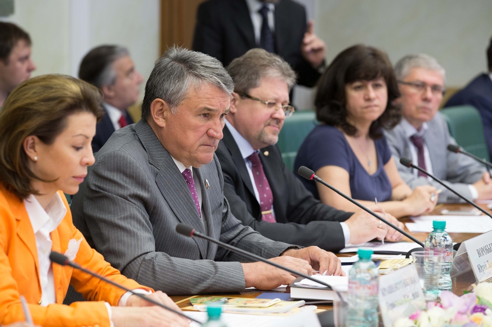 Совет Федерации, Комитет по Украине, 11 июня 2015. Фото: Пресс-служба Совета Федерации